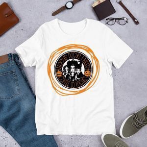 Hocus Pocus I Need Coffee To Focus Sanderson Sisters Pumpkin Halloween 2022 Shirt