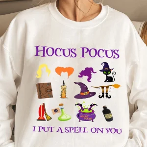 Hocus Pocus I Put A Spell On You Halloween 2022 Shirt