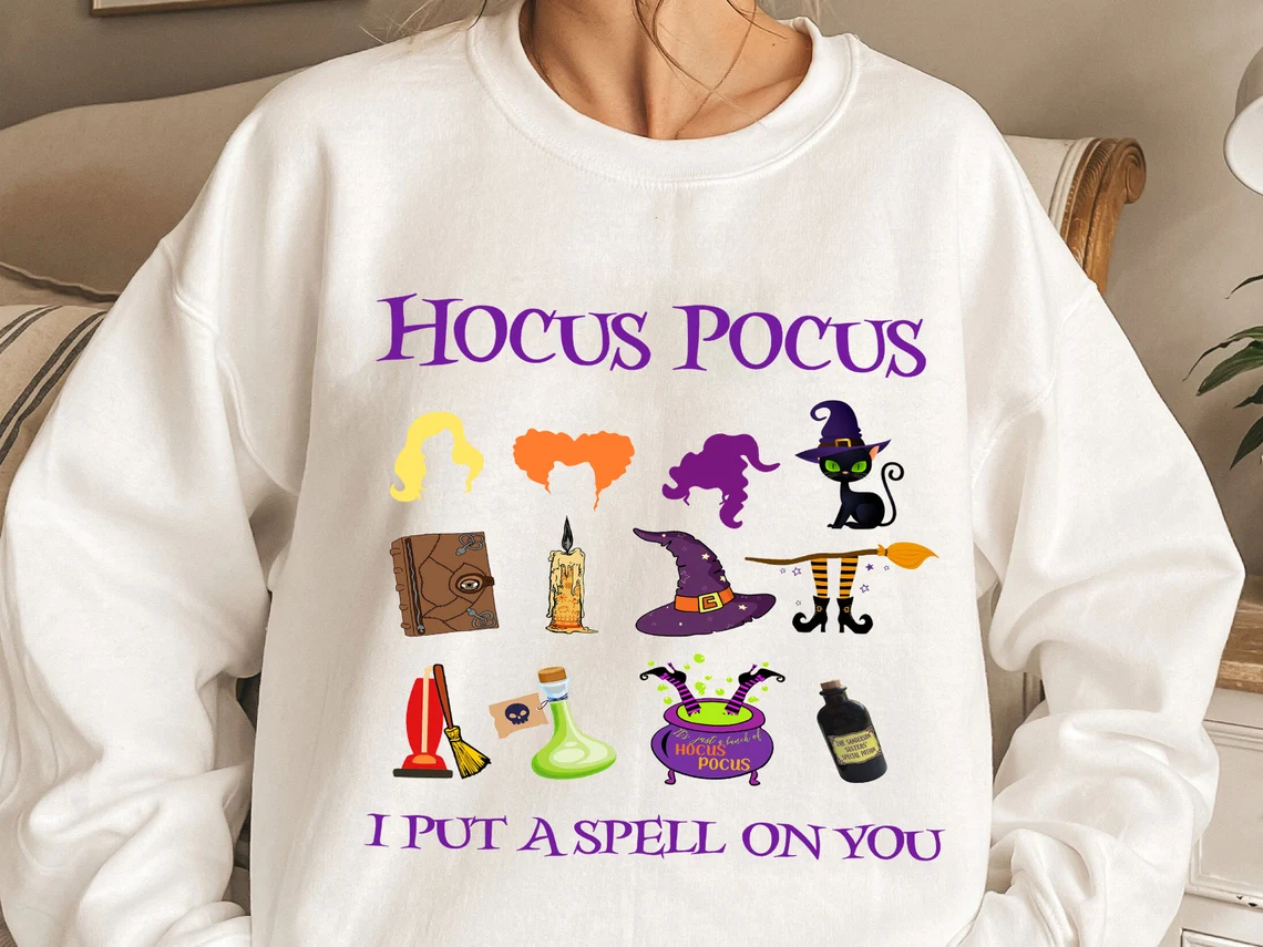 Hocus Pocus I Put A Spell On You Halloween 2022 Shirt