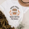 Hocus Pocus Need Coffee to Focus Halloween Halloween T-Shirt