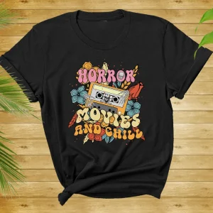 Horror Movie And Chill Halloween 2022 Shirt