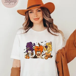 Horror Movie Coffee Halloween 2023 Shirt