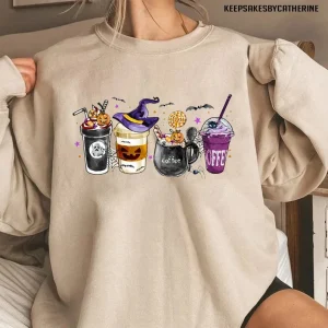Hot Coffee Halloween 2023 Shirt