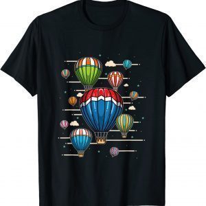 Hot air balloons ride for hot air balloon pilots Classic Shirt