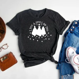 I Put A Spell On You Hocus Pocus Halloween Classic Shirt