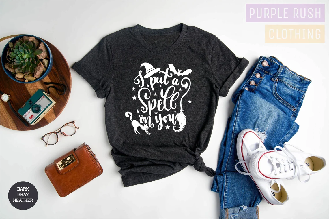 I Put A Spell On You Sanderson Sisters Hocus Pocus Halloween 2022 Shirt
