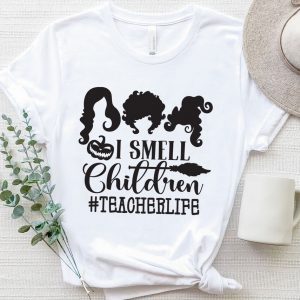 I Smell Children Teacher Halloween 2022 Shirt