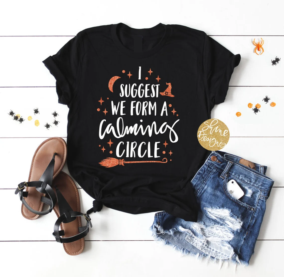 I Suggest We Form A Calming Circle Halloween 2022 Shirt