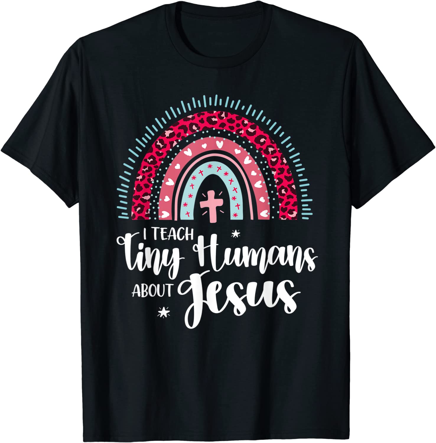 I Teach Tiny Humans About Jesus Teacher Appreciation Bible Classic Shirt