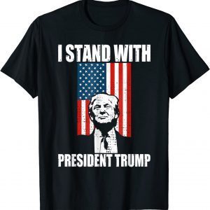 I stand with President Trump Mar-a-Lago Trump support T-Shirt