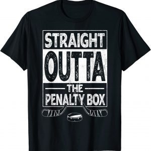 Ice-Hockey Player Straight Outta The Penalty Box T-Shirt