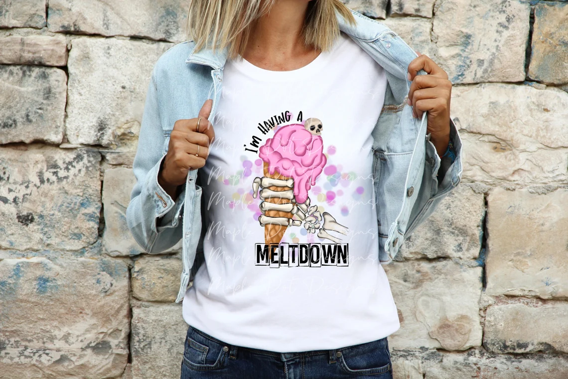 I'm Having A Meltdown Halloween Classic Shirt