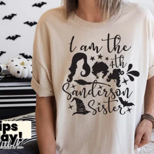 I'm The 4th Sanderson Sister Hocus Pocus Halloween 2022 Shirt