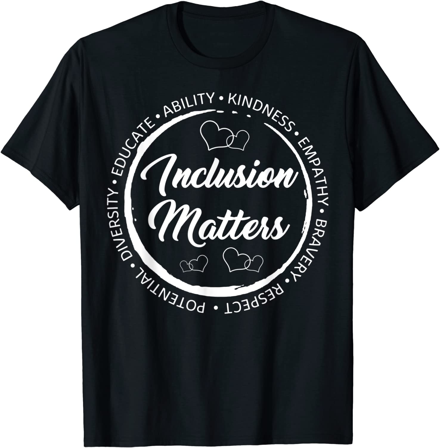 Inclusion Matters With Empathy Autism Awareness Special Educ Classic Shirt