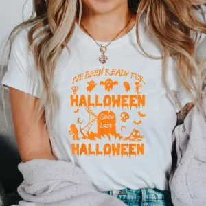 I've Been Ready For Halloween Spooky Pumpkin 2022 Shirt