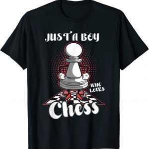 Just A Boy Who Loves Chess 2022 Shirt