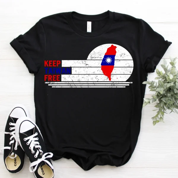 Keep Taiwan Free Flag Map 2022 Shirt