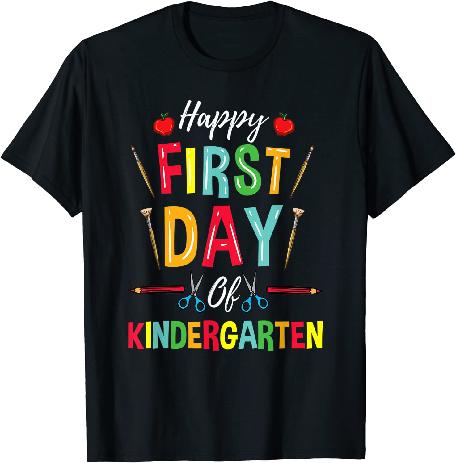 Kindergarten Teacher Happy First Day Of Kindergarten 2022 Shirt