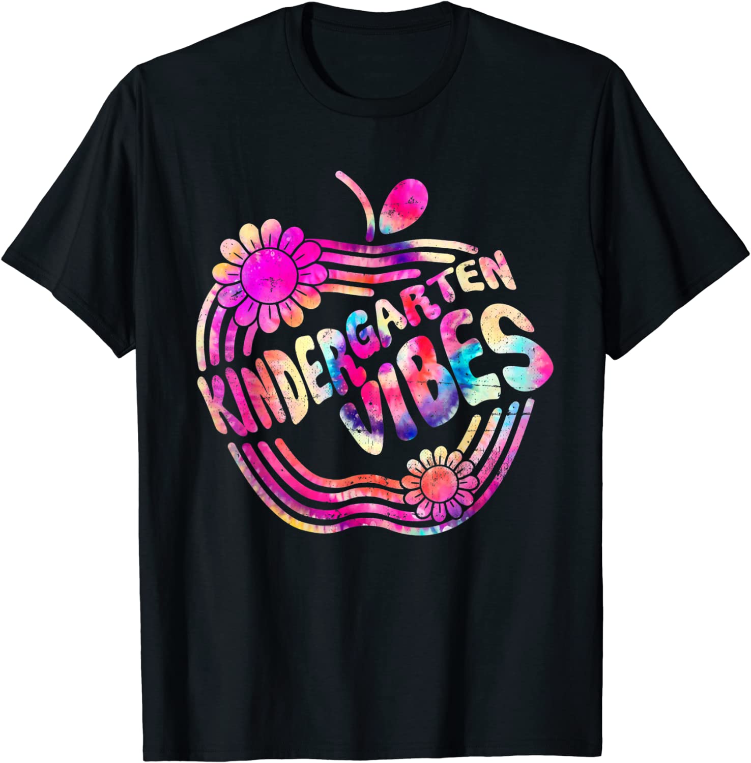 Kindergarten Vibes Team Kinder Tie Dye First Day of School Classic Shirt