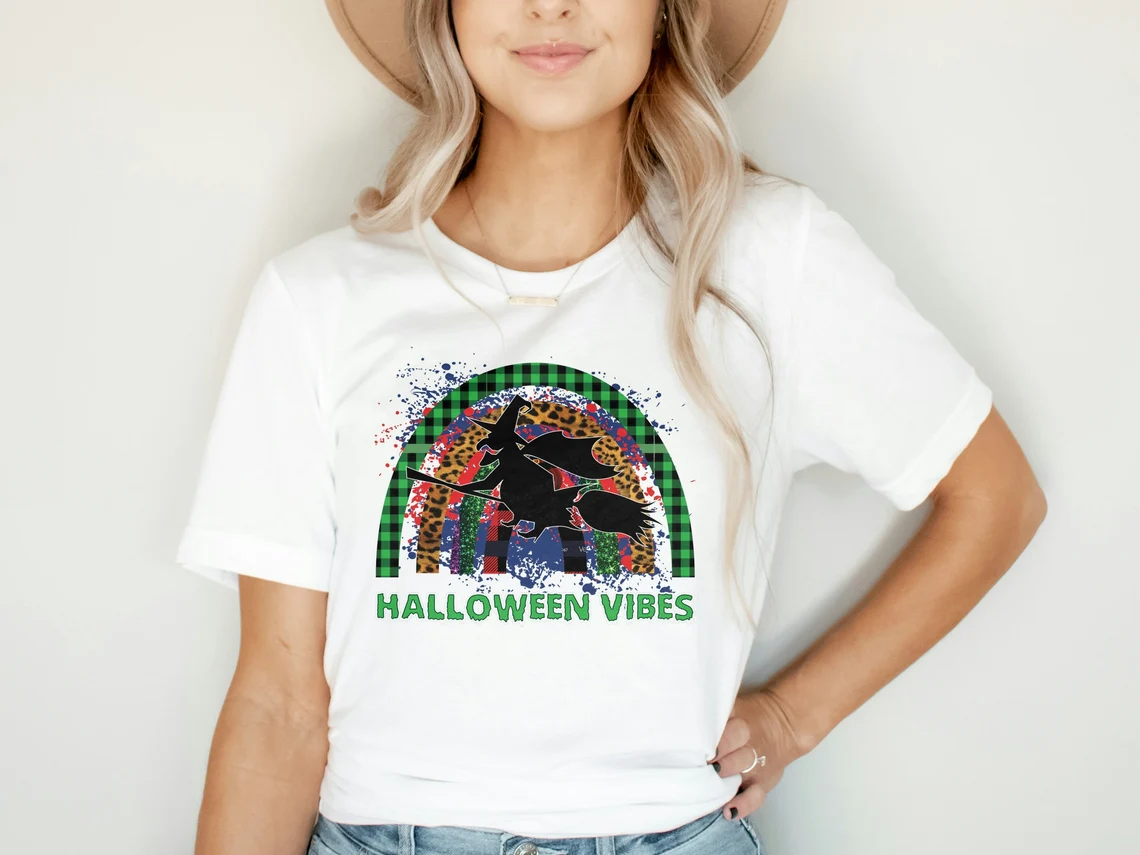 Leopard Halloween Vibes Halloween 2022 Shirt