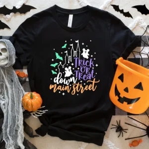 Let's Go Trick Or Treat Down Main Street Disney Halloween 2022 Shirt