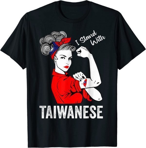 Messy Bun Taiwanese Girls Unbreakable Taiwanese Pride 2022 Shirt