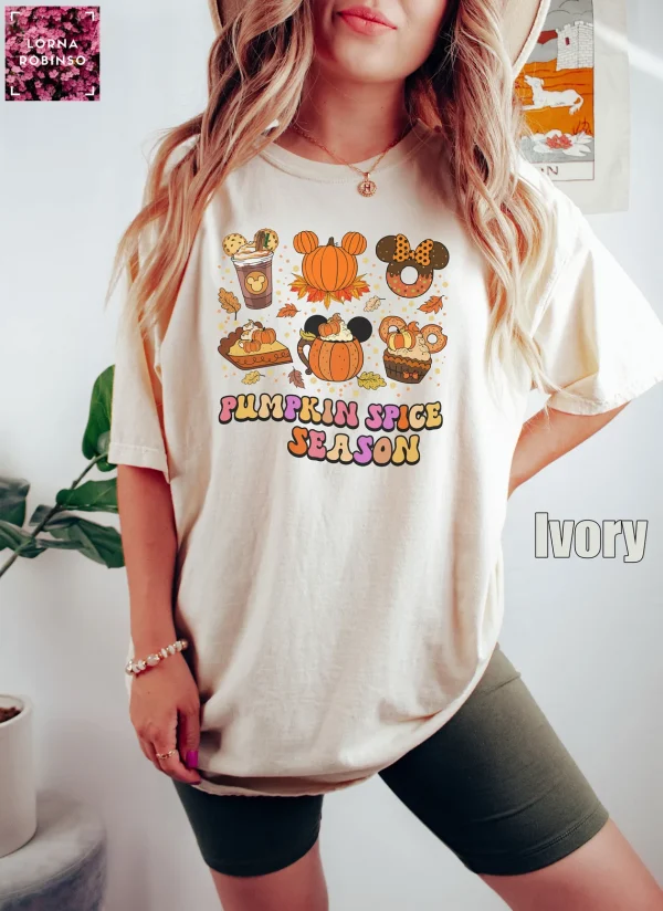 Mickey Pumpkin Spice Season Comfort Colors 2022 Shirt