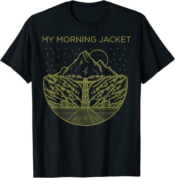 My Morning Jackets Mountain Range and Night T-Shirt