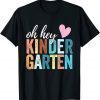 Oh Hey Kindergarten Back To School Students Teacher Retro Classic Shirt