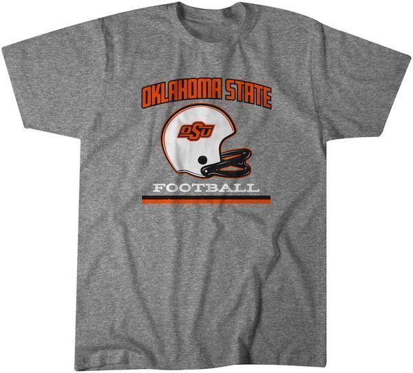 Oklahoma State: Vintage Football Helmet Classic Shirt