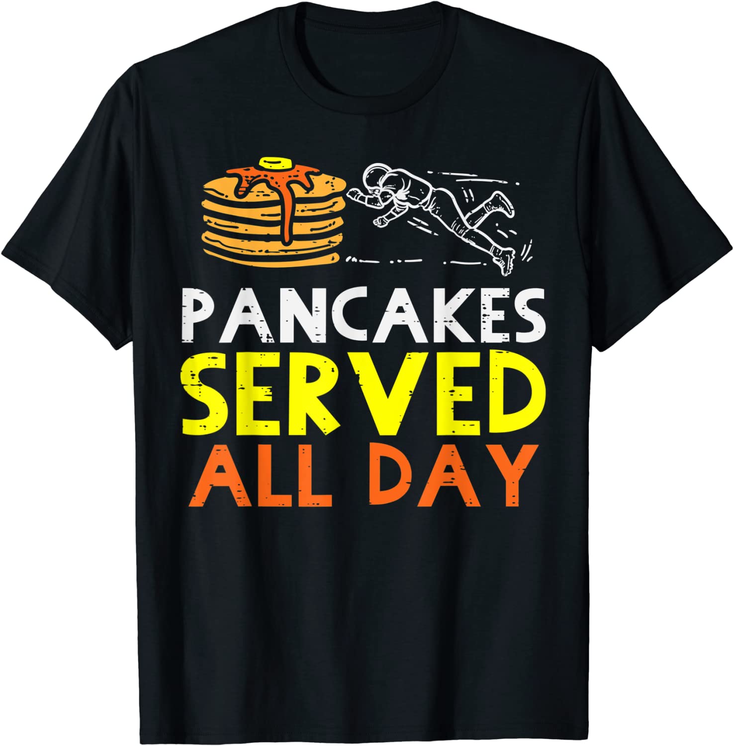 Pancakes Served American Football Offensive Lineman 2022 Shirt