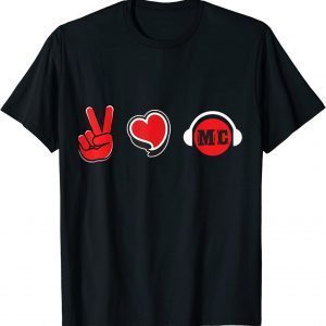 Peace, Love and Music T-Shirt