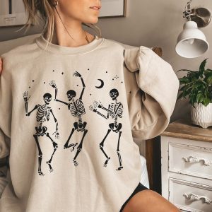 Skeletons Happy Halloween Tshirt