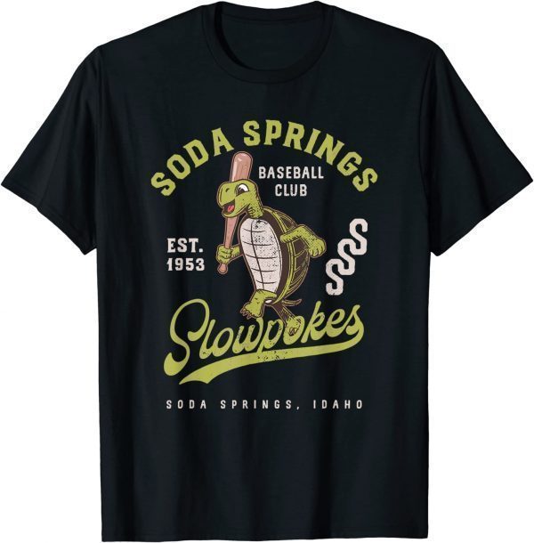 Soda Springs Slowpokes Retro Minor League Baseball Team 2022 Shirt