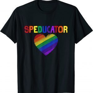 Sped Squad Special Teacher Back To School 2022 Ed Rainbow 2022 Shirt