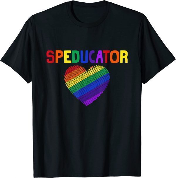 Sped Squad Special Teacher Back To School 2022 Ed Rainbow 2022 Shirt