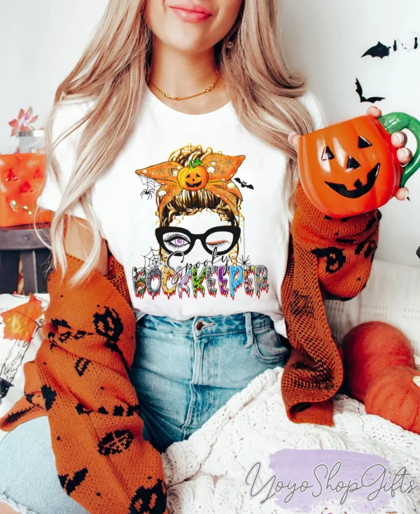 Spooky Bookkeeper Halloween 2022 Shirt