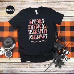 Spooky Physical Therapist Assistant Halloween Classic Shirt