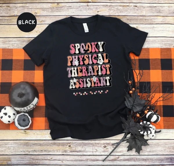 Spooky Physical Therapist Assistant Halloween Classic Shirt