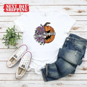 Sweet and Spooky, Flower and Pumpkin 2022 Shirt