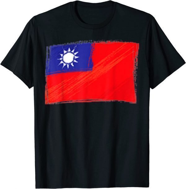 Taiwan Flag Taiwanese Flag Colors Taiwan Flag 2022 Shirt