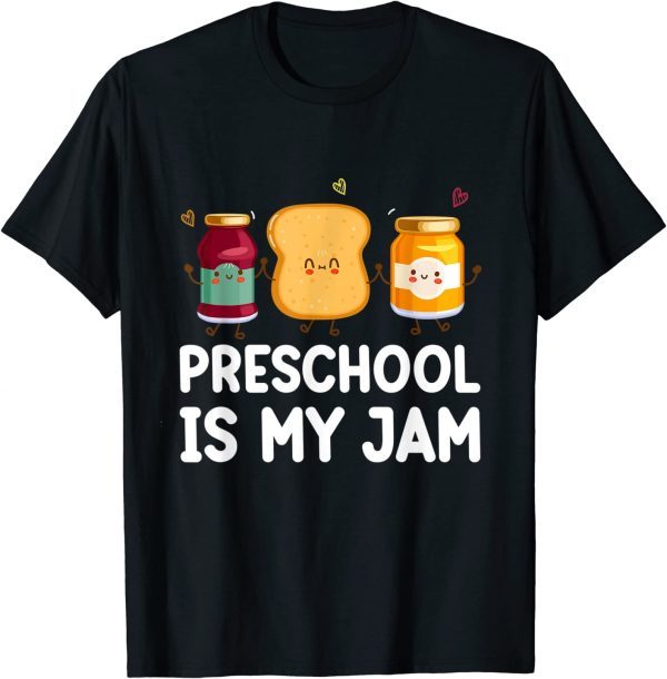 Team Preschool Is My Jam Rainbow Pre K Teacher Classic Shirt