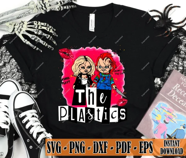 The Plastics Halloween Tee Shirt