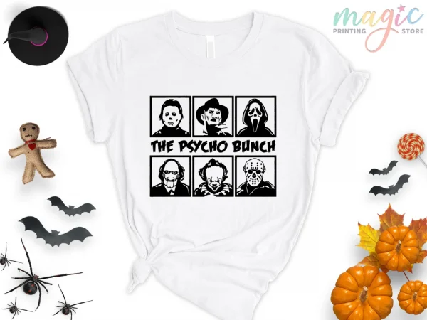 The Psycho Bunch Halloween 2023 Shirt