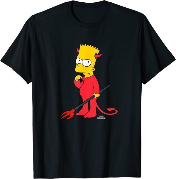 The Simpsons Bart Devil Suit Treehouse of Horrors Halloween 2023 Shirt