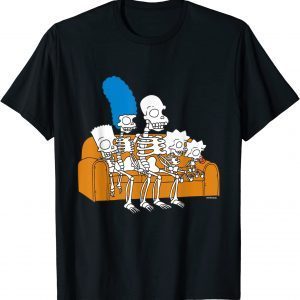 The Simpsons Skeletons Treehouse of Horror Couch Gag 2023 Shirt