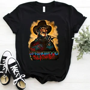 The Sporingwood Slasher Freddy Krueger Halloween 2023 Shirt