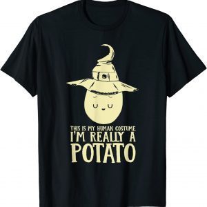 This Is My Human Costume I'm Really A Potato T-Shirt