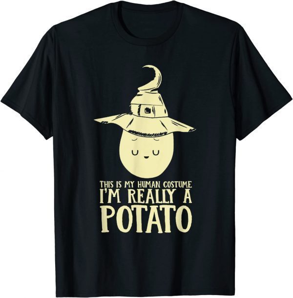 This Is My Human Costume I'm Really A Potato T-Shirt