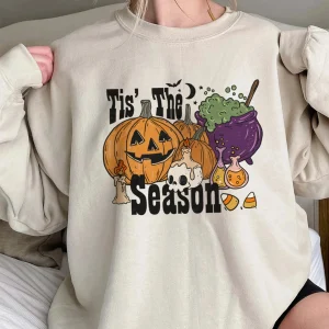 Tis The Season Halloween Pumpkins 2022 Shirt